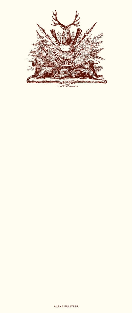 Notepad Skinny - Hunting Crest