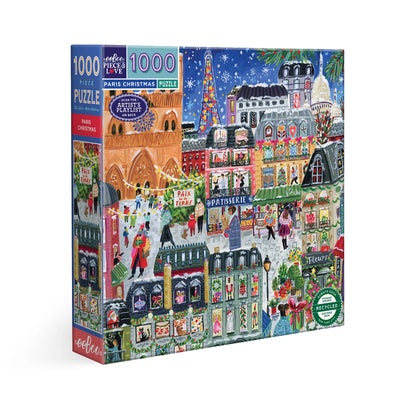 Puzzle - Paris Christmas (1000 pieces)