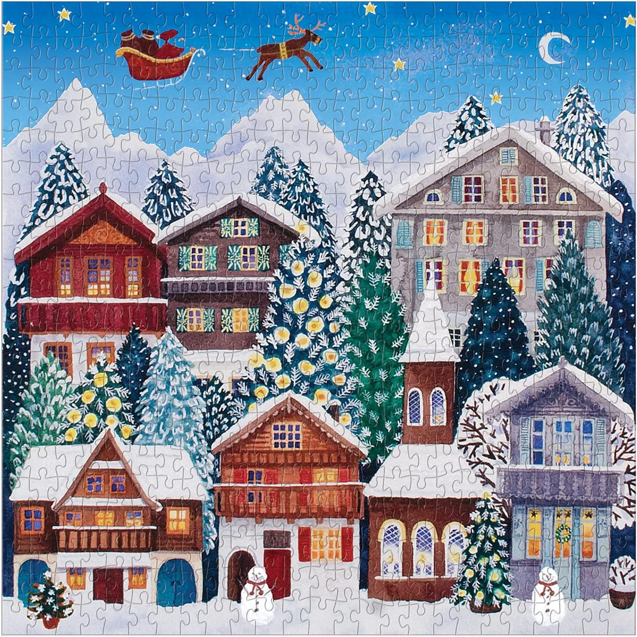 Puzzle - Yuletide Village (500 pieces)