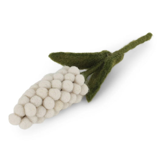 Felt Pearl Hyacinth - White