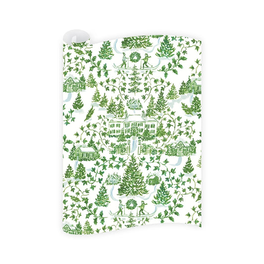 Gift Wrap - Winter Toile