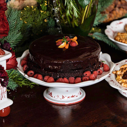 Country Estate Ruby - Winter Frolic Cake Stand