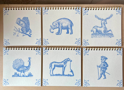 Notebook - Dutch Tile - King
