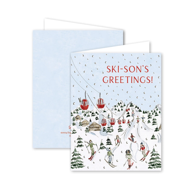 Card - Snowglobe Ski