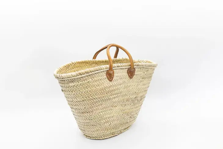 French Market Tote - The Toulouse - Brown Large