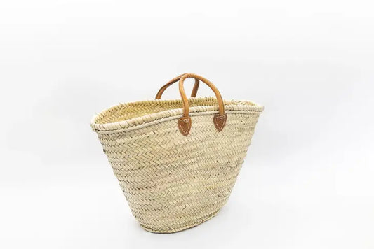 French Market Tote - The Toulouse - Brown Large