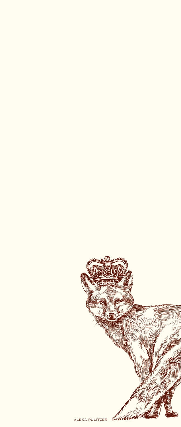 Notepad Skinny - Royal Fox