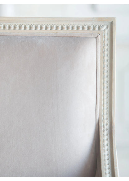 Bergere Chair in Mocha Velvet/Nordic Oak