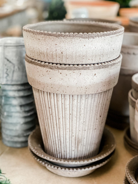 Garden Pot Simona - Grey 18