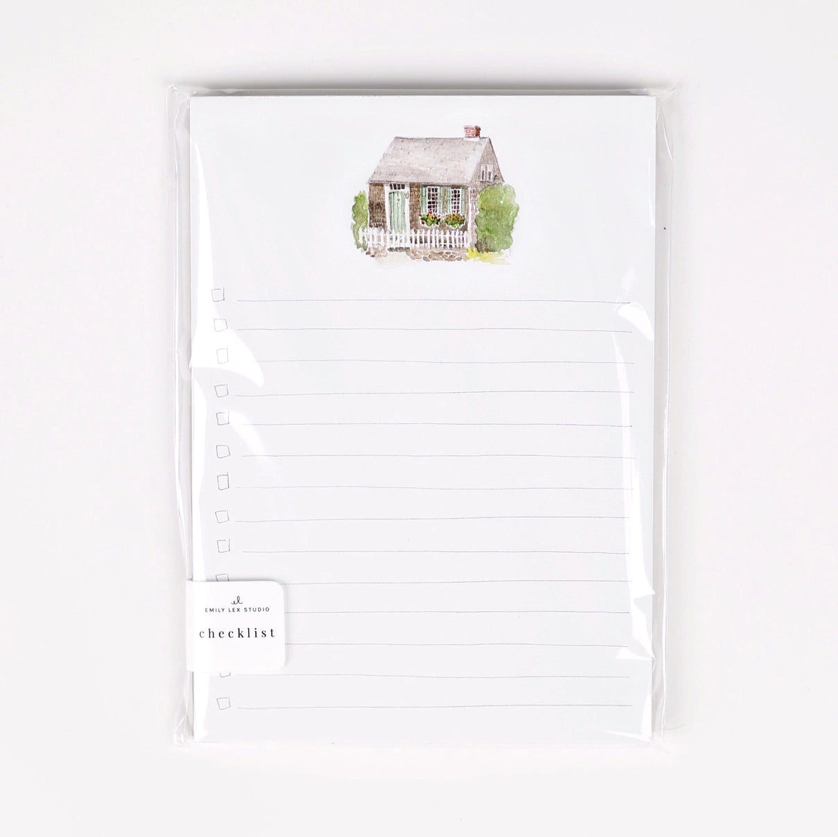 Notepad Lined - Cottage
