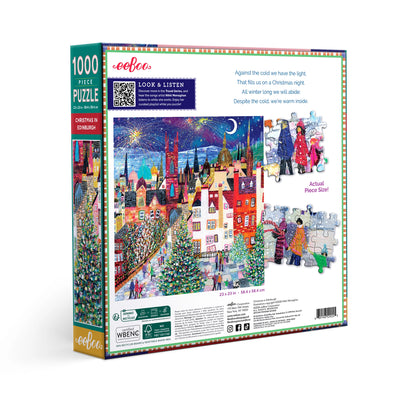 Puzzle - Christmas in Edinburgh (1000 pieces)