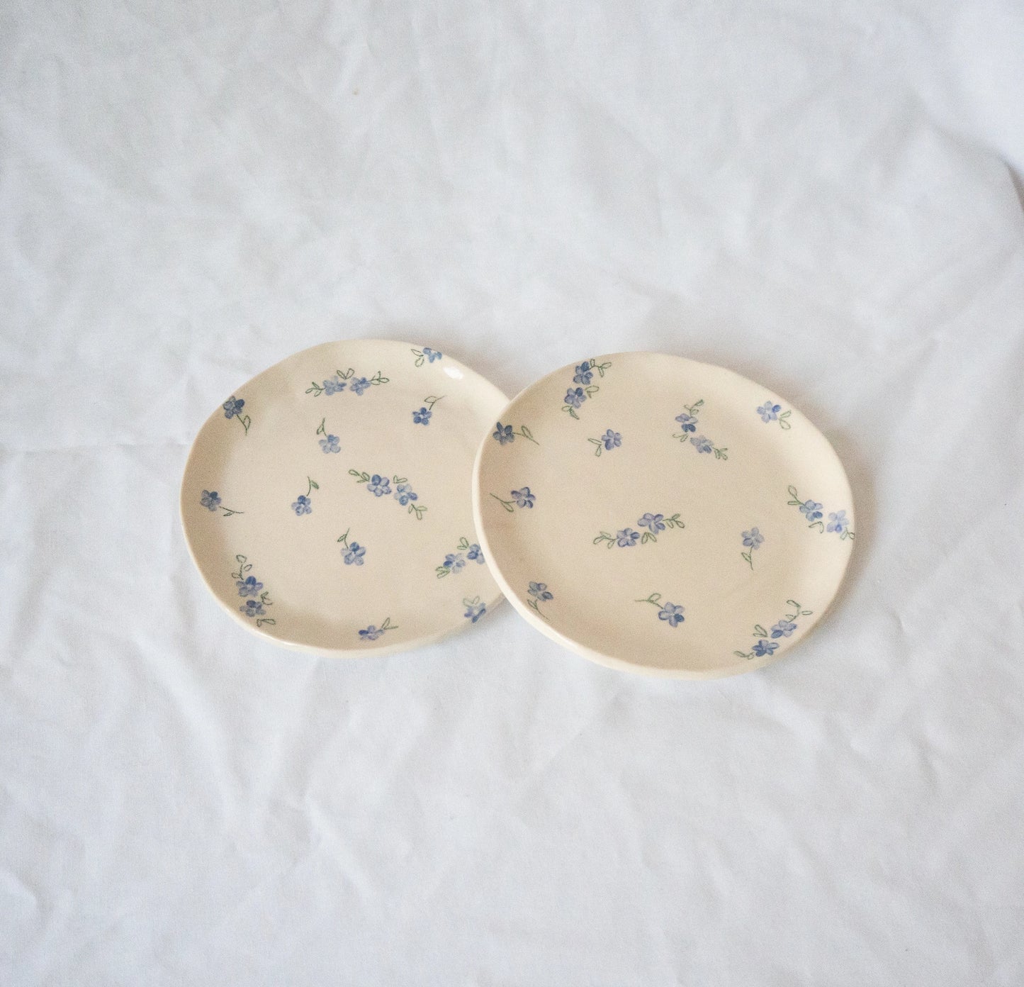 Ring Dish Big - Blue Wild Flowers