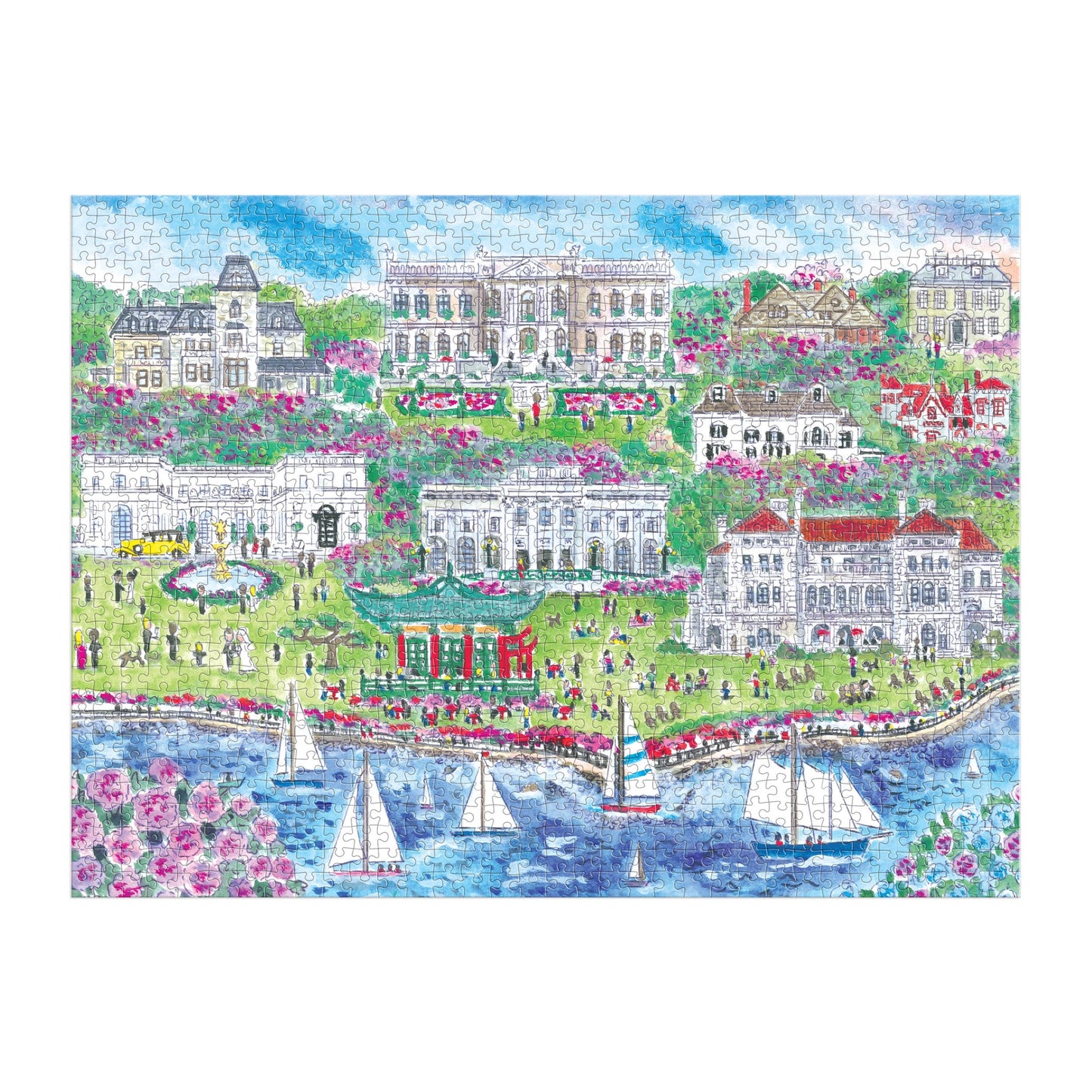 Puzzle - Newport Mansions (1000 pieces)