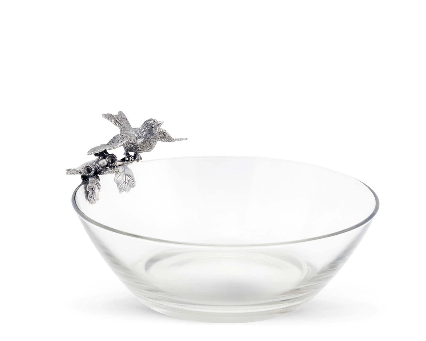 Serving Bowl - Song Bird with Acorns