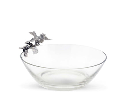 Serving Bowl - Song Bird with Acorns