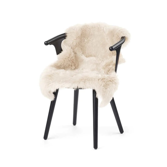 New Zealand Sheepskin Long Wool Linen 35"