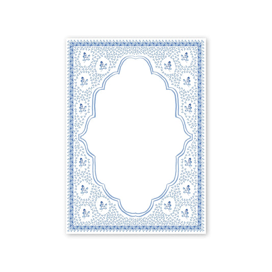 Notepad - Blue Botanicals