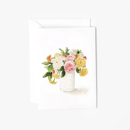 Card Mini - Hobnail Bouquet