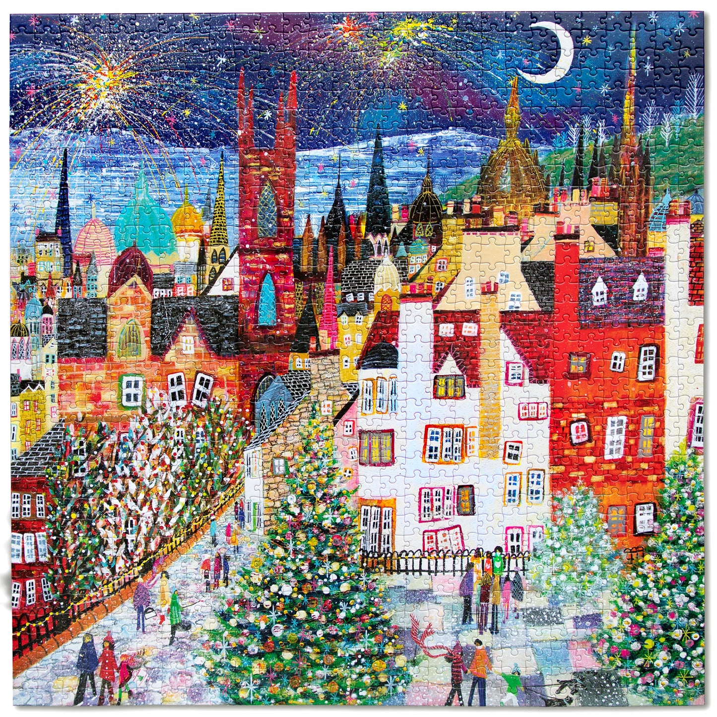Puzzle - Christmas in Edinburgh (1000 pieces)