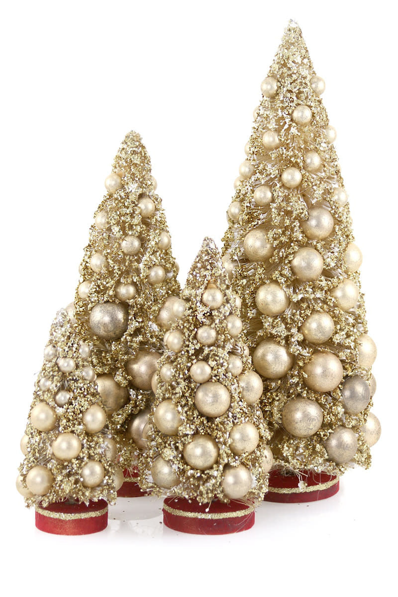 Trees - Gold (set of 4)