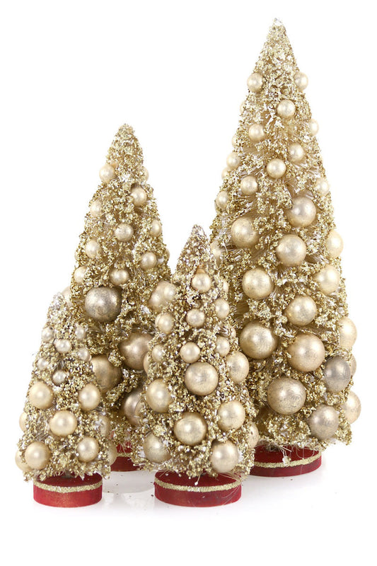 Trees - Gold (set of 4)