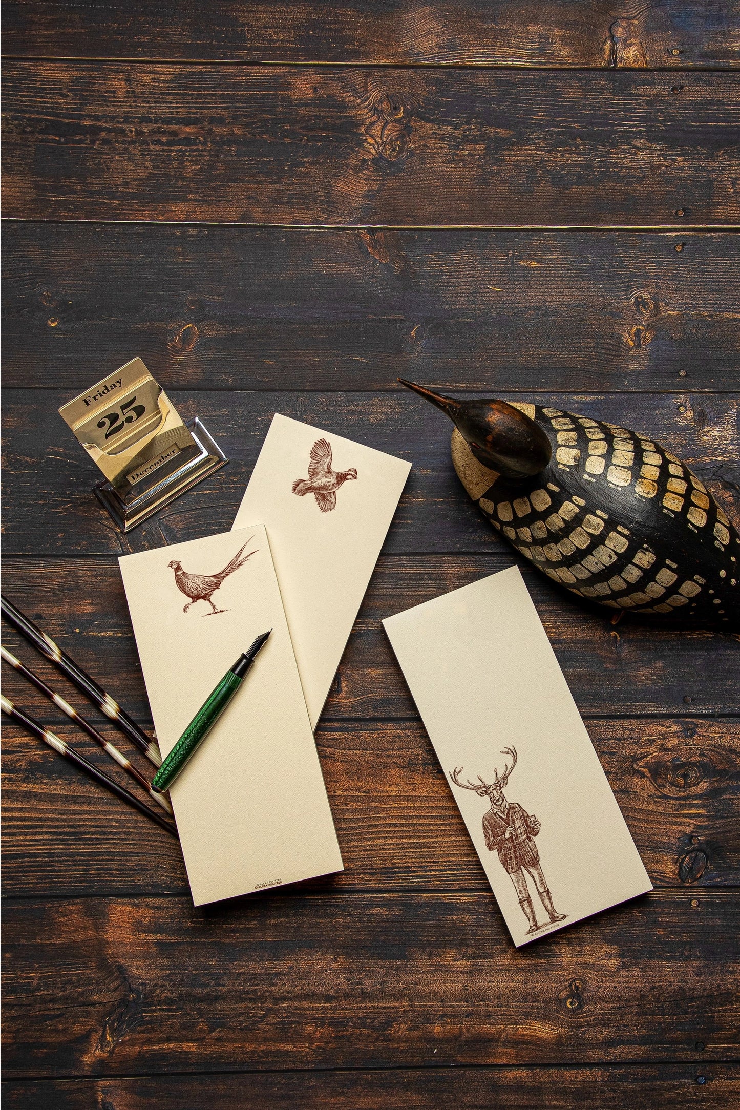 Notepad Skinny - Pheasant