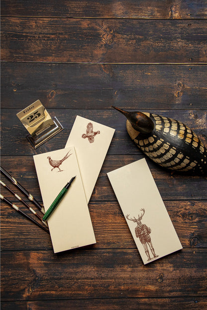 Notepad Skinny - Pheasant