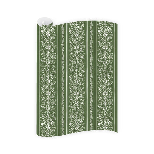 Gift Wrap - Poetic Green (3 sheets)