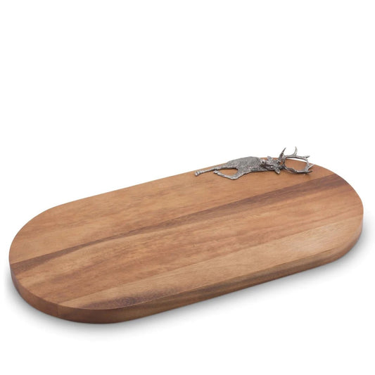 Wood Cheese/Bar Board - Stag