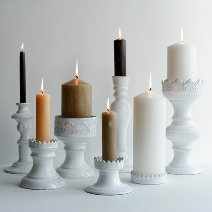 Couronne Candle Holder on Foot - Medium