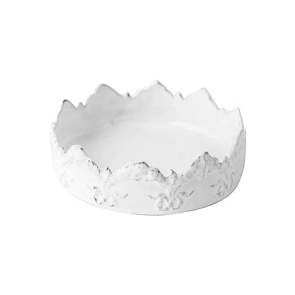 Couronne Floral Serving Bowl - Chiseled Medium