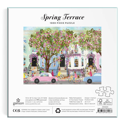 Puzzle - Spring Terrace (1000 pieces)