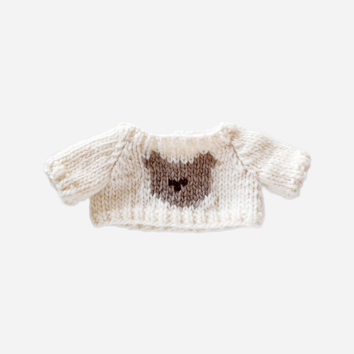 Sherpa Bear & Bunny Sweater - Teddy Bear