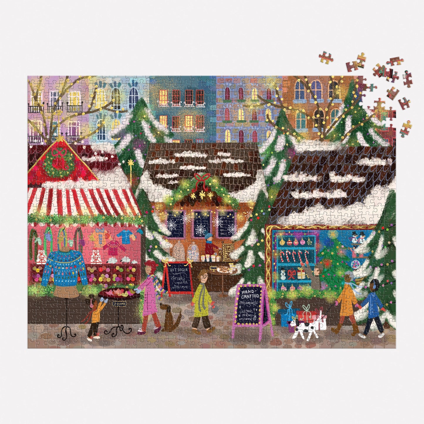 Puzzle - Merry Market (1000 pieces)