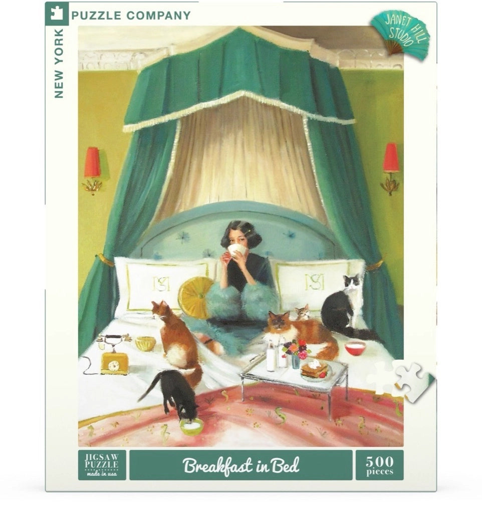 Puzzle - Breakfast in Bed (500 pieces)