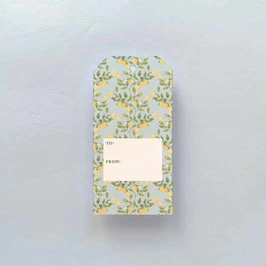 Gift Tags - Amalfi Lemon Vine