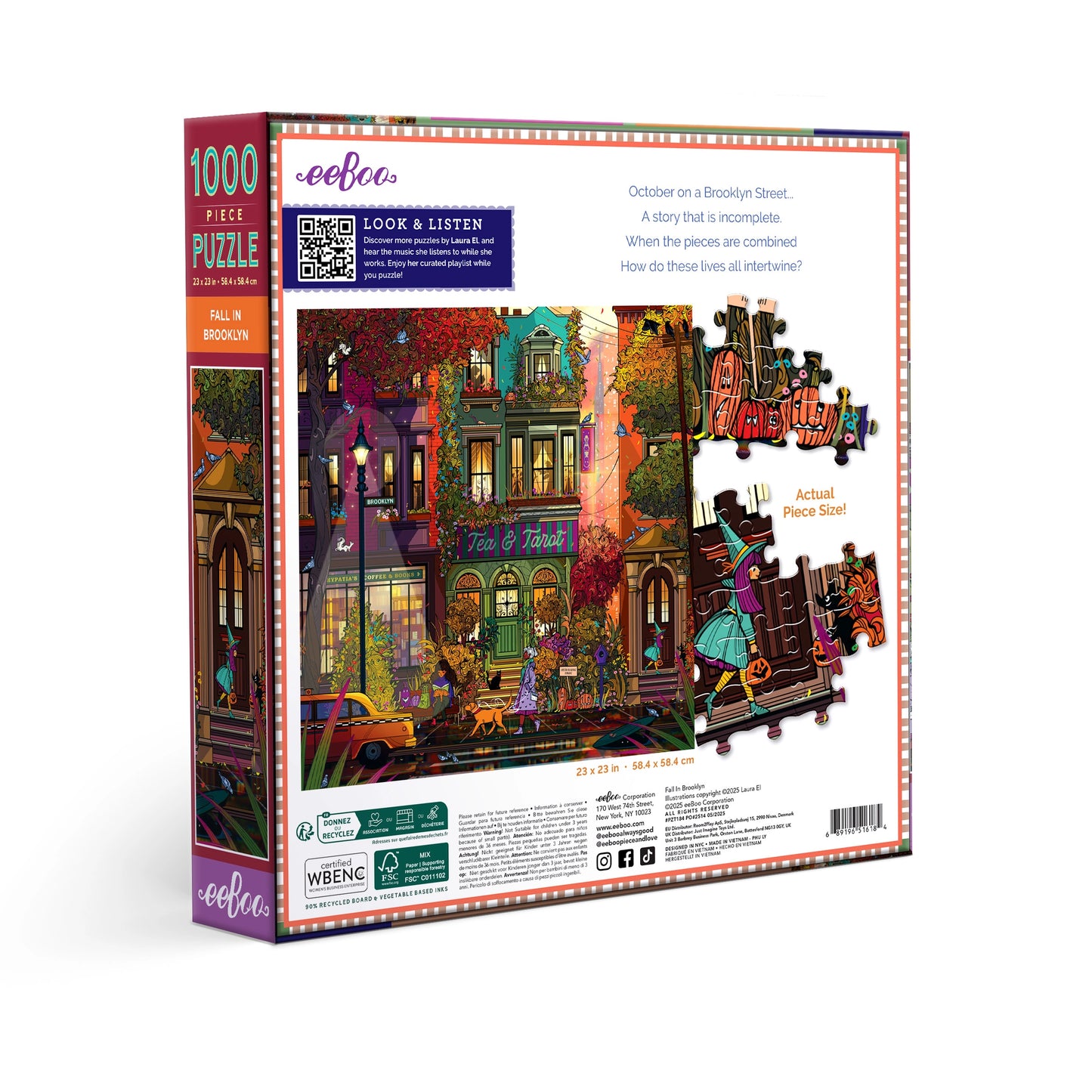 Puzzle - Fall in Brooklyn (1000 pieces)