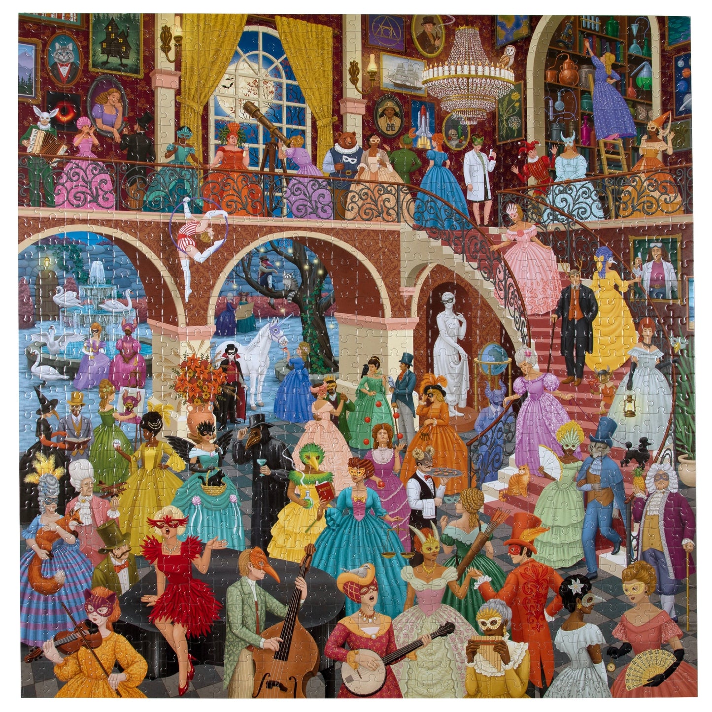 Puzzle - Alchemist's Masquerade (1000 pieces)