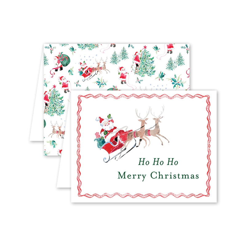 Card - St. Nick Sleigh