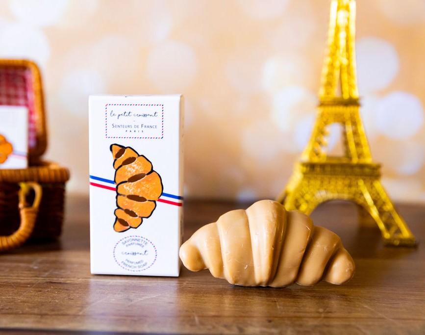 French Soap in Box - The Croissant