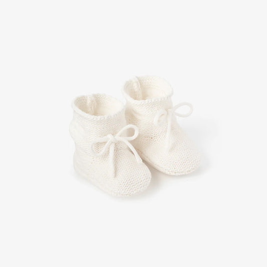 Baby Booties - White