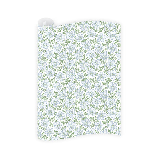 Gift Wrap - Ghost Blossom Blue (3 sheets)