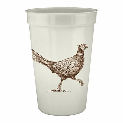 On the Go Pearlized Cups - Pheasant (set of 12)