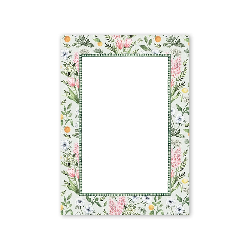 Notepad - Joie des Fleurs Verte
