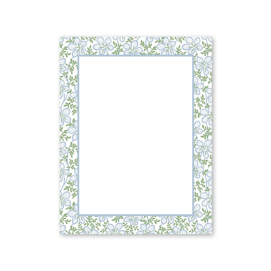 Notepad - Ghost Blossom Blue