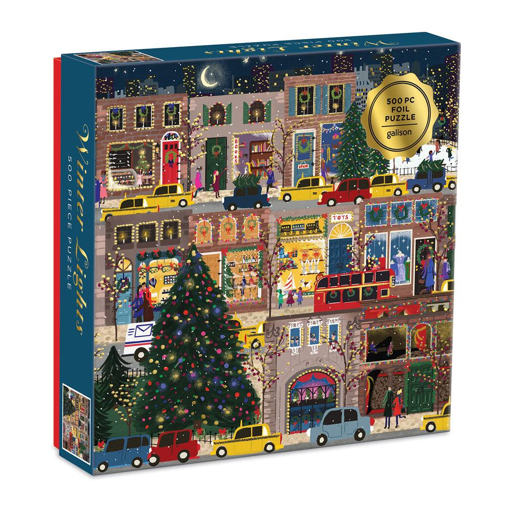 Puzzle - Winter Lights (500 pieces)