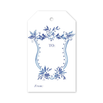 Gift Tags - Blue Toile