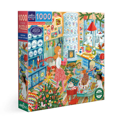 Puzzle - Swedish Holiday Kitchen (1000 pieces)