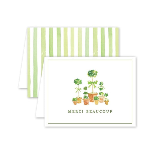 Card - Thank You French Topiary