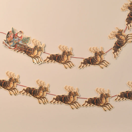 Garland - Santa Sleigh